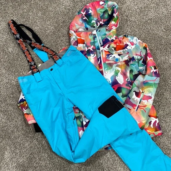 GSOU SNOW women ski suits size M - Picture 1 of 10